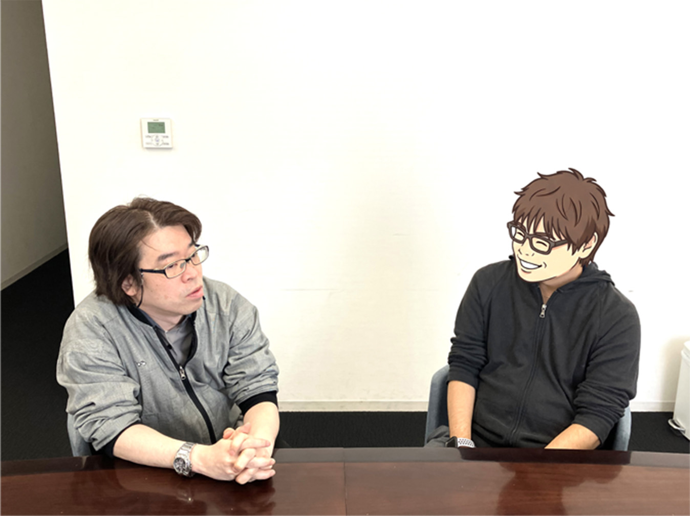 制作チームとの連携の様子