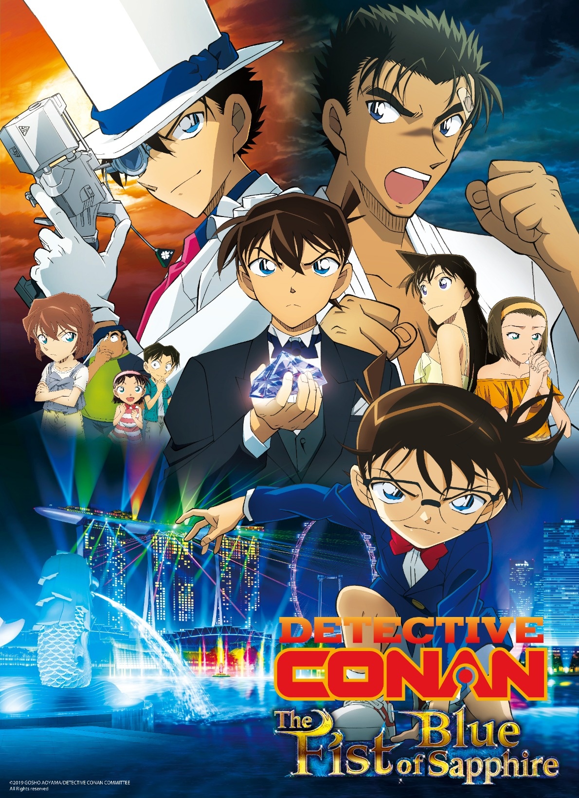 A Massive Hit Series! Detective Conan:The Fist of Blue Sapphire, to be  Released Nationwide in Japan on April 12th, 2019. | LA OFFICE | PRESS  RELEASES | TMS ENTERTAINMENT CO., LTD.