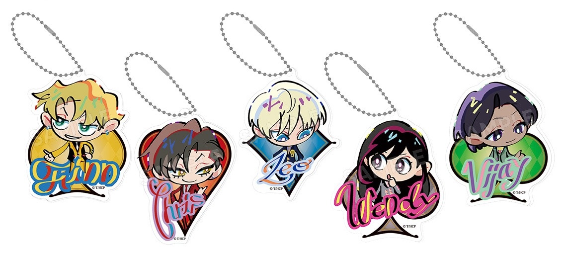 TVアニメ『HIGH CARD』のポップなイラストグッズが登場！人気