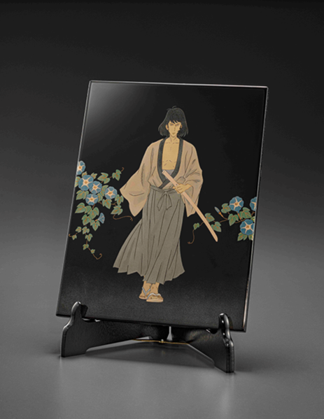 伝統技法の輪島塗で再現したルパン一味が参上！本蒔絵をトムスショップ