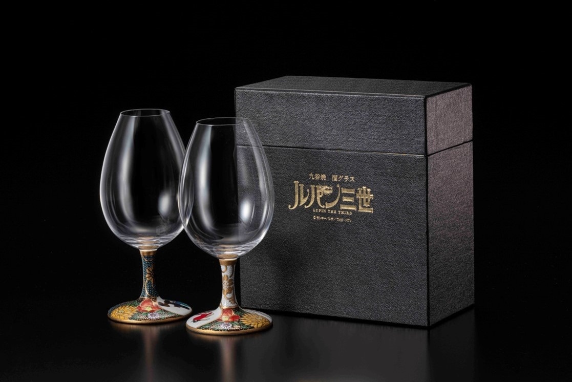 ルパンと不二子で乾杯！九谷焼 酒グラスをトムスショップにて8月