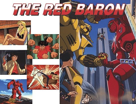 Pin by Adnan AlShanfa on Super robots in 2023  Red baron Super robot  Anime comics