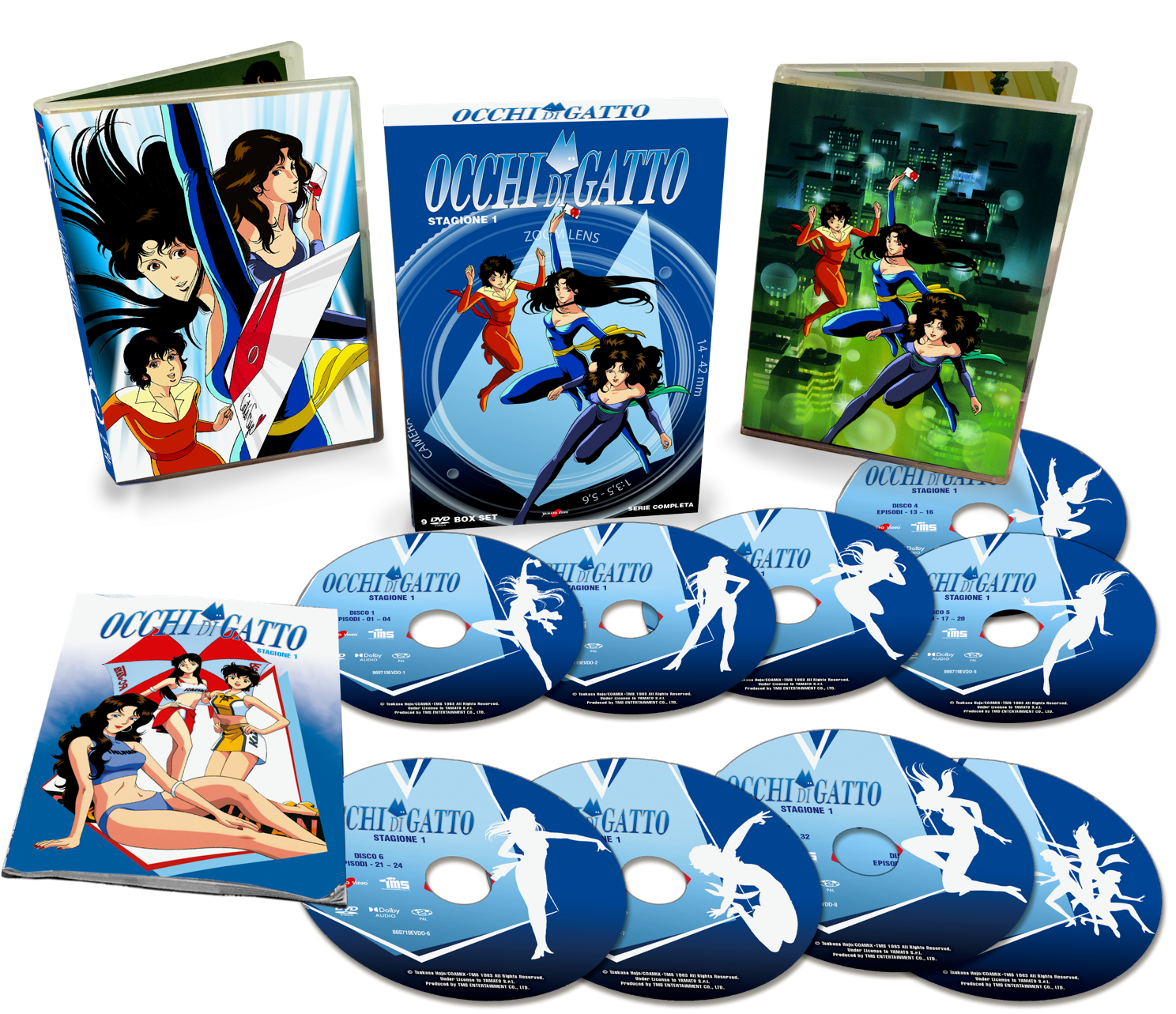 Cat's Eye DVD & Blu-Ray in Italy by Yamato | PARIS OFFICE | TOPICS Cat's Eye DVD & Blu-Ray in Italy by Yamato | PARIS OFFICE | TOPICS